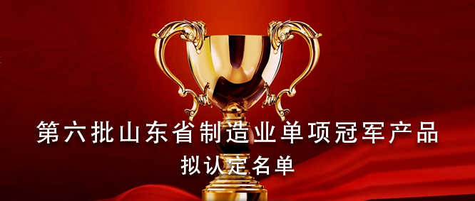 捷報(bào)頻傳！青島義龍入選第六批山東省制造業(yè)單項(xiàng)冠軍產(chǎn)品擬認(rèn)定名單