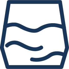 PICTO VERRE DE RHUM BLEU