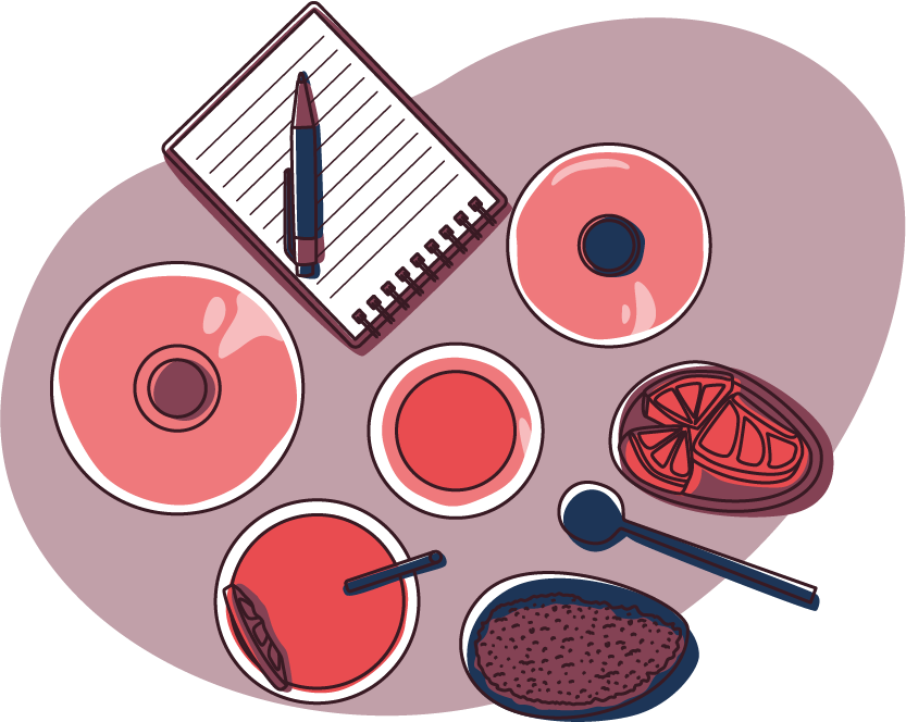 ILLUSTRATION DÉGUSTATION DE RHUMS