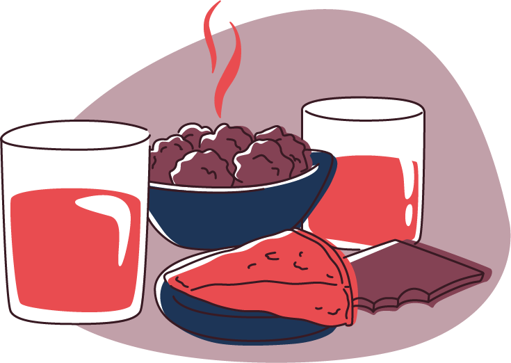 ILLUSTRATION ACCORDS METS ET RHUMS